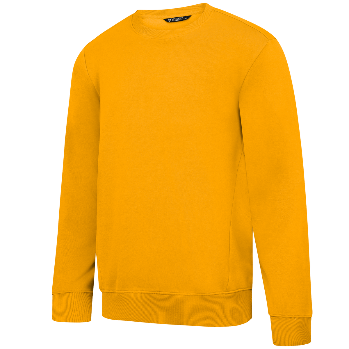 Levelwear Zane Crewneck Pullover - Mens - Gold