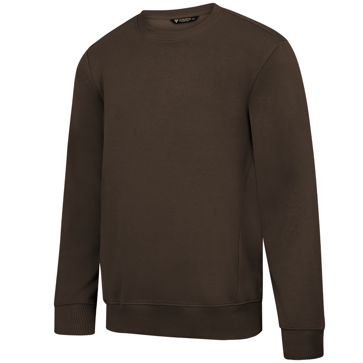 Levelwear Zane Crewneck Pullover - Mens - Brown