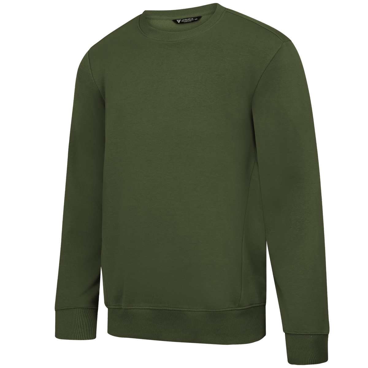 Levelwear Zane Crewneck Pullover - Mens - Delta Green