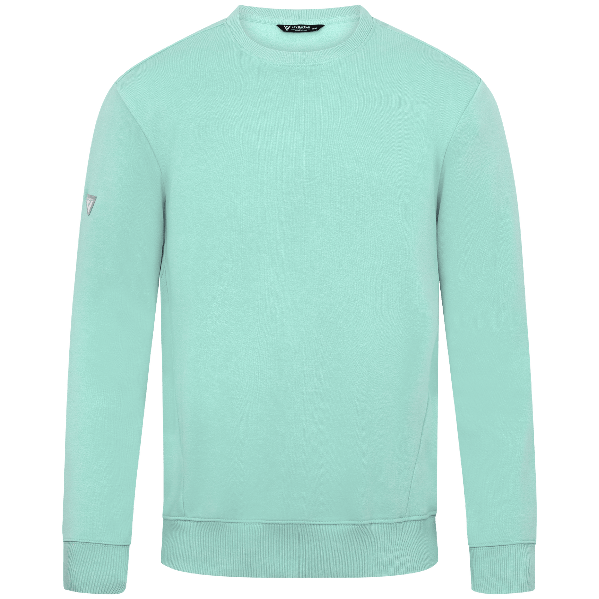 Levelwear Zane Crewneck Pullover - Mens - Beach Glass (Mint)