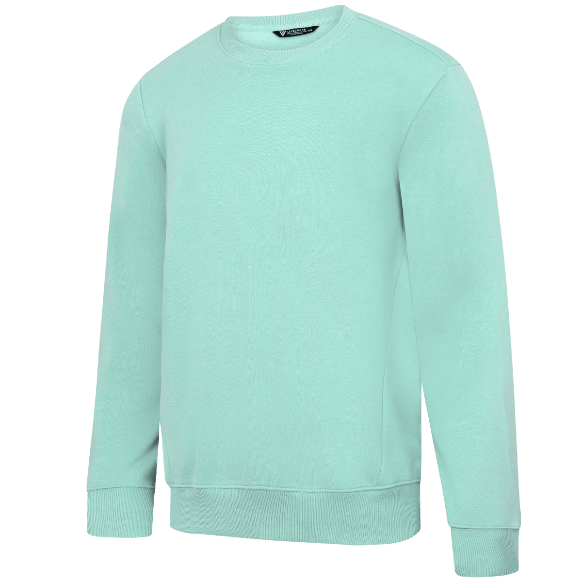 Levelwear Zane Crewneck Pullover - Mens - Beach Glass (Mint)