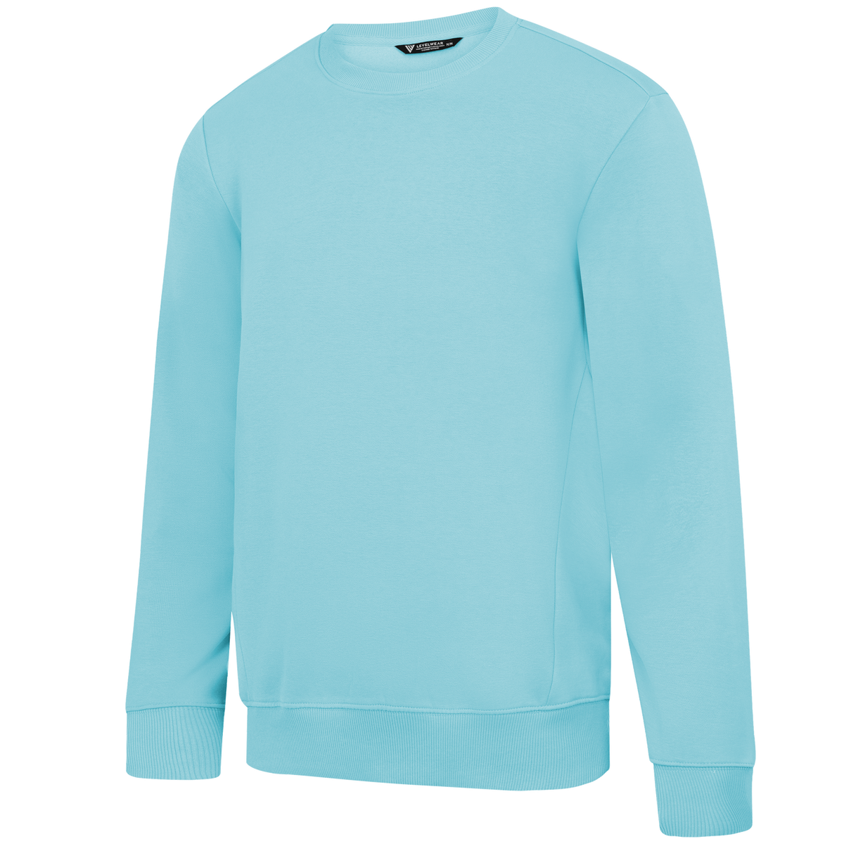 Levelwear Zane Crewneck Pullover - Mens - Kraken Ice Blue