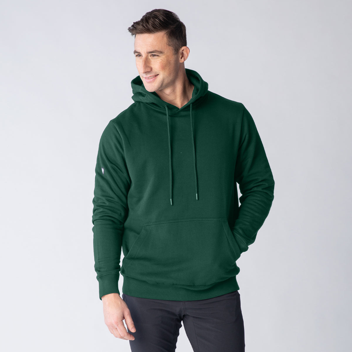 Levelwear Podium Hoodie - Mens - Forest Green
