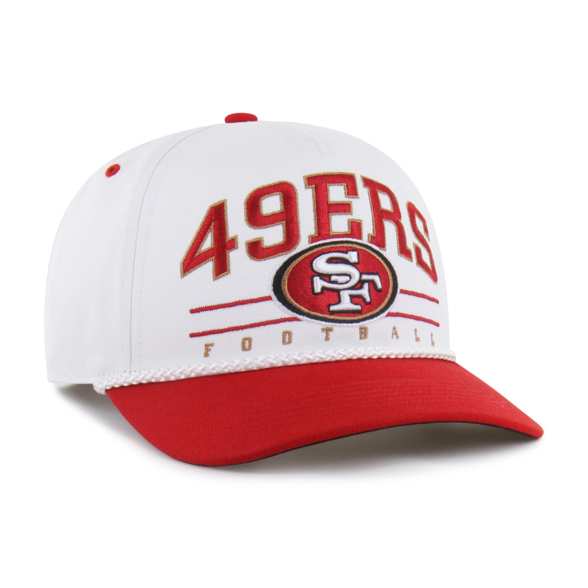 San Francisco 49ers '47 Roscoe Rope Two-Tone Hitch