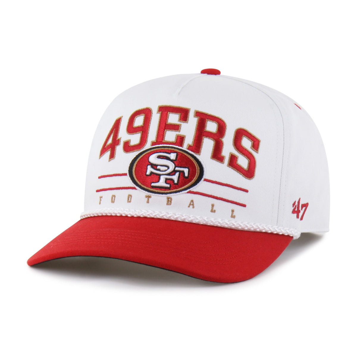 San Francisco 49ers '47 Roscoe Rope Two-Tone Hitch