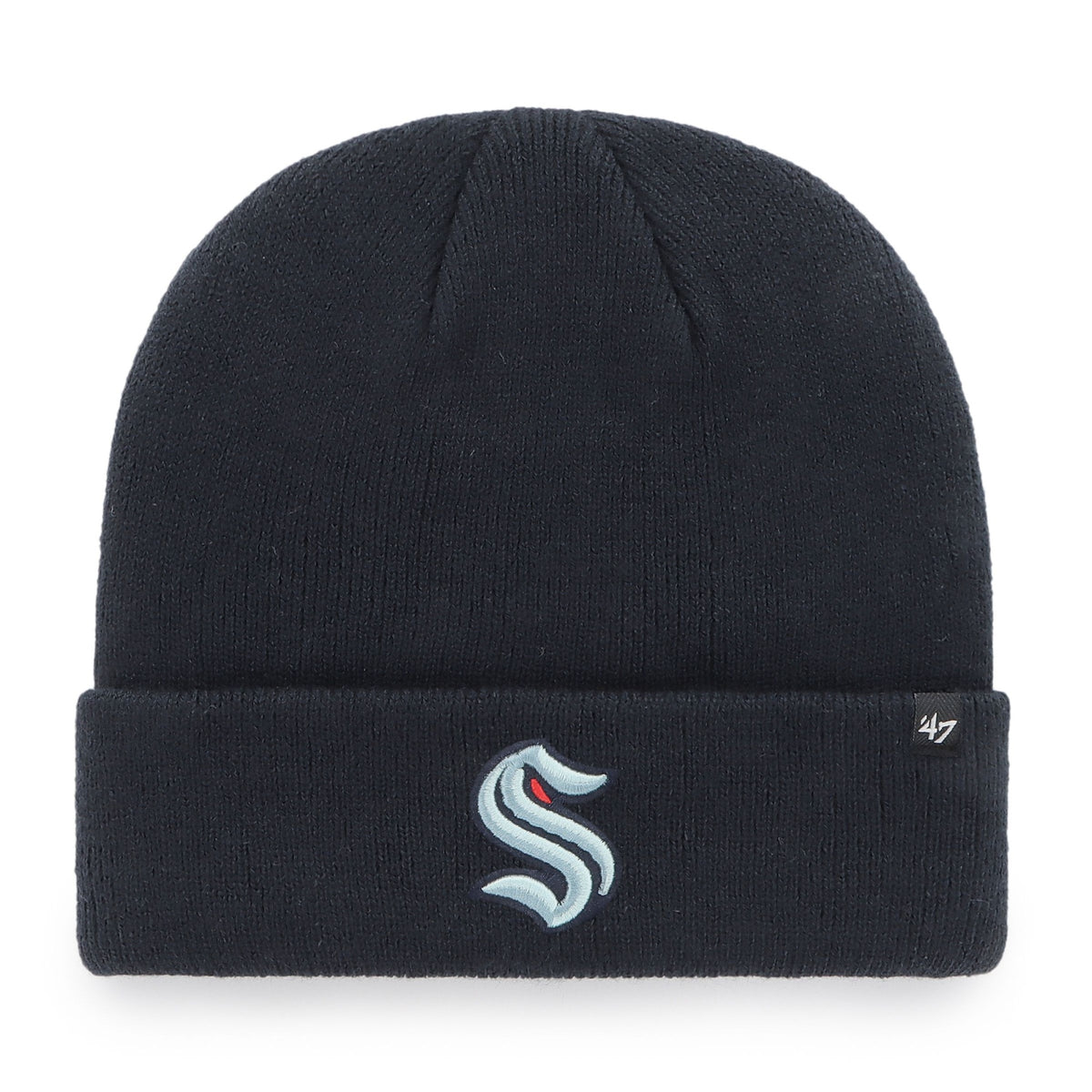 Seattle Kraken '47 Raised Cuff Knit Beanie