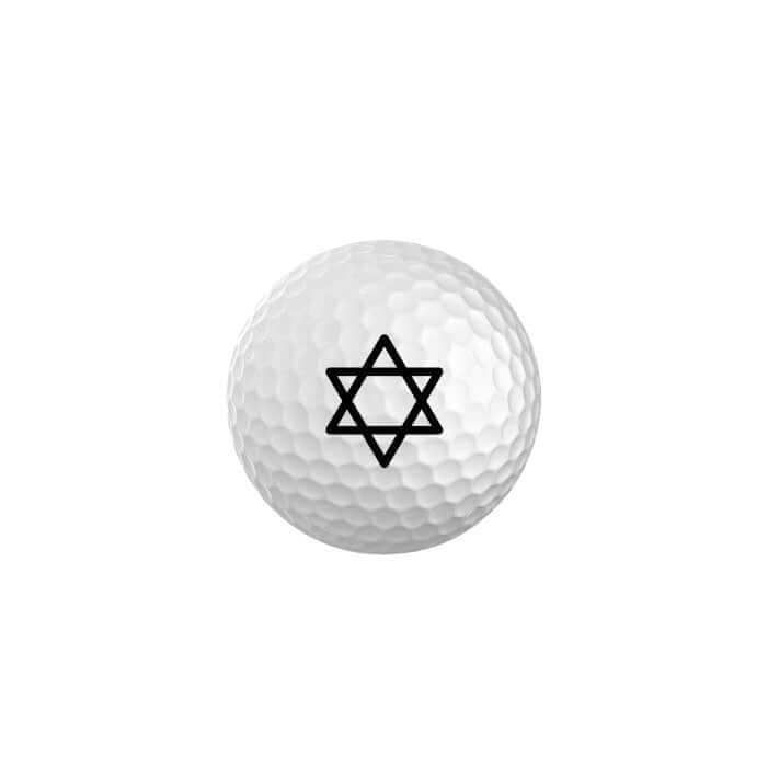 Special Symbol Custom Golf Balls - Unique Callaway Chrome Soft