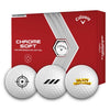 Special Symbol Custom Golf Balls - Unique Callaway Chrome Soft