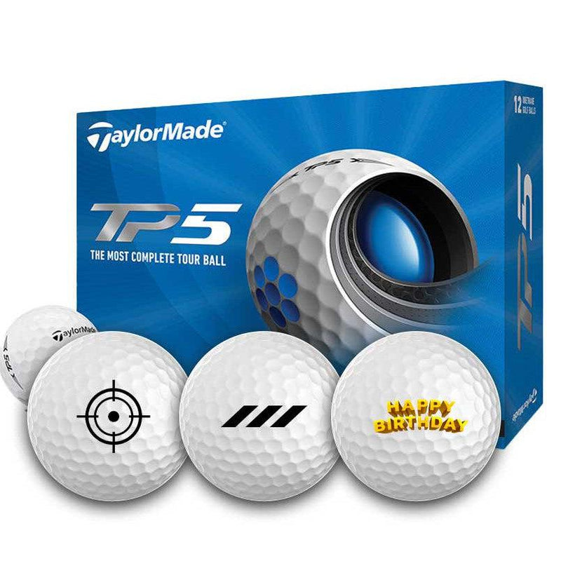 Special Symbol Custom Golf Balls - Unique TaylorMade TP5