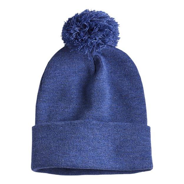 Sportsman - 12" Pom-Pom Cuffed Beanie