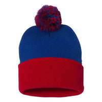 Sportsman - 12" Pom-Pom Cuffed Beanie