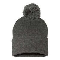 Sportsman - 12" Pom-Pom Cuffed Beanie