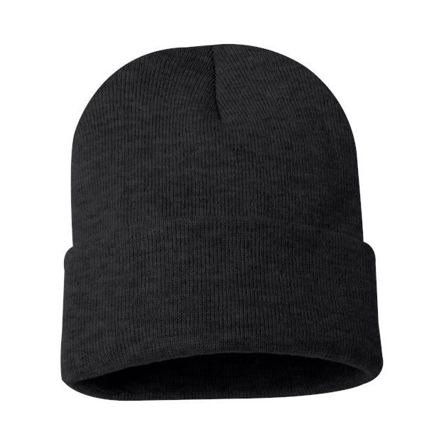 Sportsman - 12" Solid Cuffed Beanie
