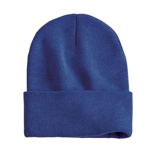 Sportsman - 12" Solid Cuffed Beanie