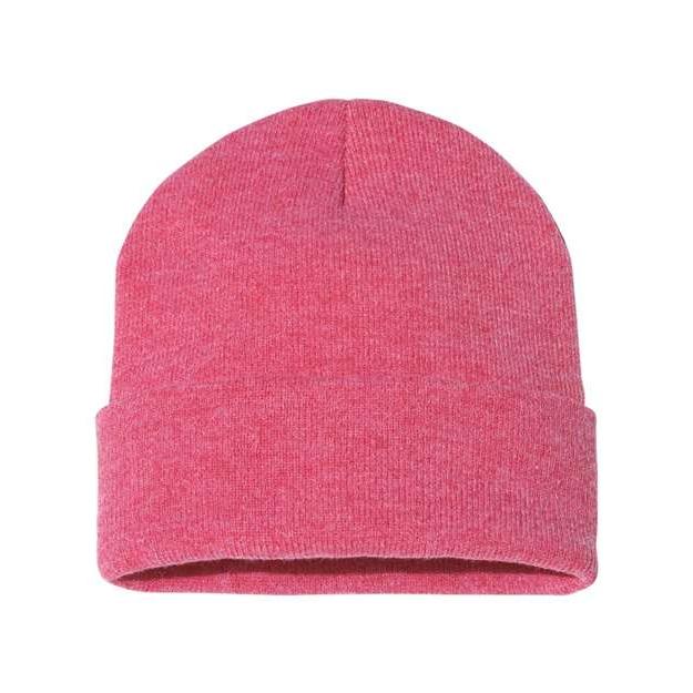 Sportsman - 12" Solid Cuffed Beanie
