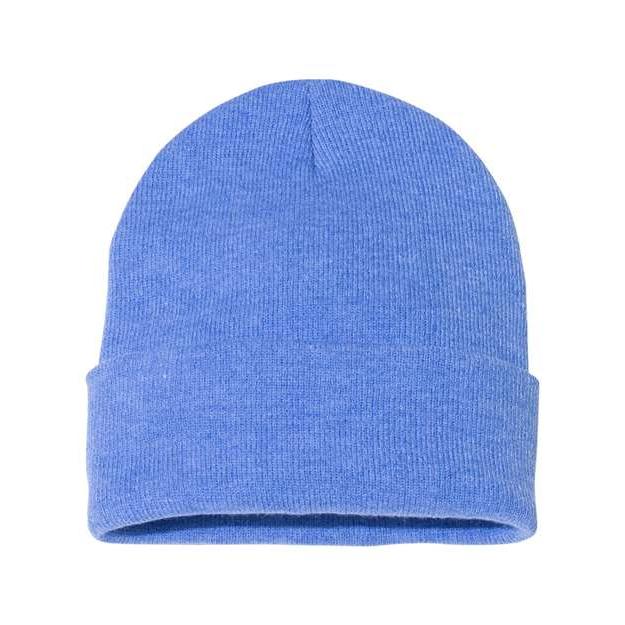 Sportsman - 12" Solid Cuffed Beanie