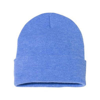 Sportsman - 12" Solid Cuffed Beanie