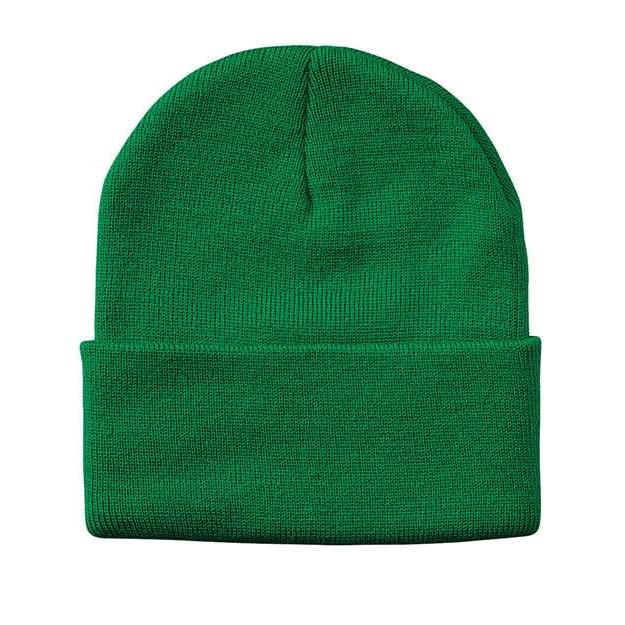 Sportsman - 12" Solid Cuffed Beanie