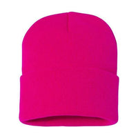 Sportsman - 12" Solid Cuffed Beanie