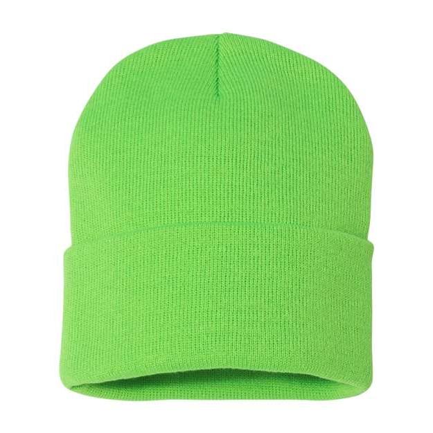 Sportsman - 12" Solid Cuffed Beanie