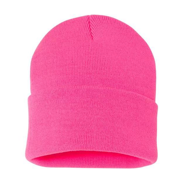 Sportsman - 12" Solid Cuffed Beanie