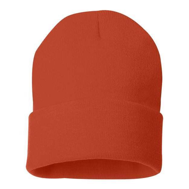 Sportsman - 12" Solid Cuffed Beanie
