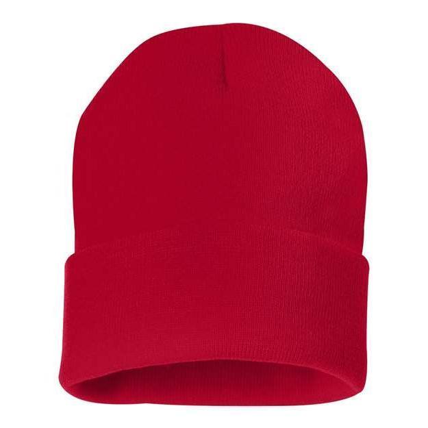 Sportsman - 12" Solid Cuffed Beanie