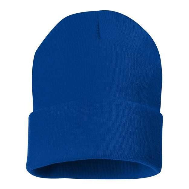 Sportsman - 12" Solid Cuffed Beanie