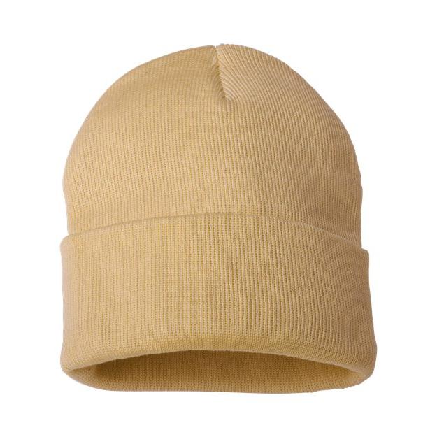 Sportsman - 12" Solid Cuffed Beanie