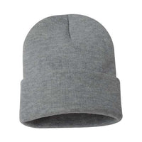 Sportsman - 12" Solid Cuffed Beanie