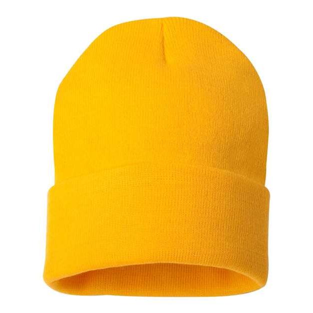 Sportsman - 12" Solid Cuffed Beanie