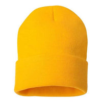 Sportsman - 12" Solid Cuffed Beanie