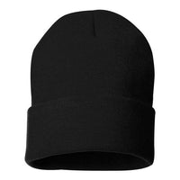 Sportsman - 12" Solid Cuffed Beanie