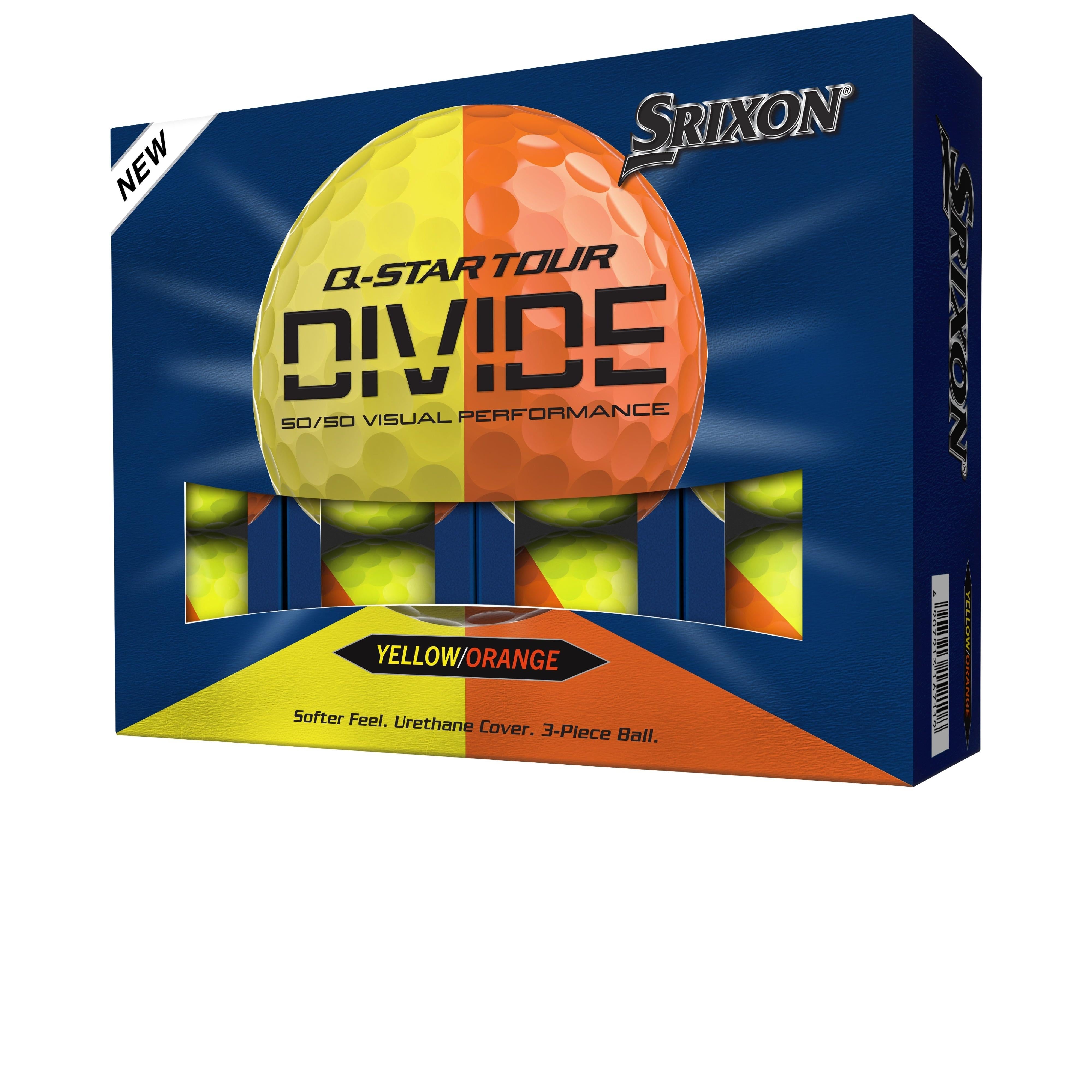 Srixon Q-Star Tour Divide Golf Balls - Canadian Pro Shop Online