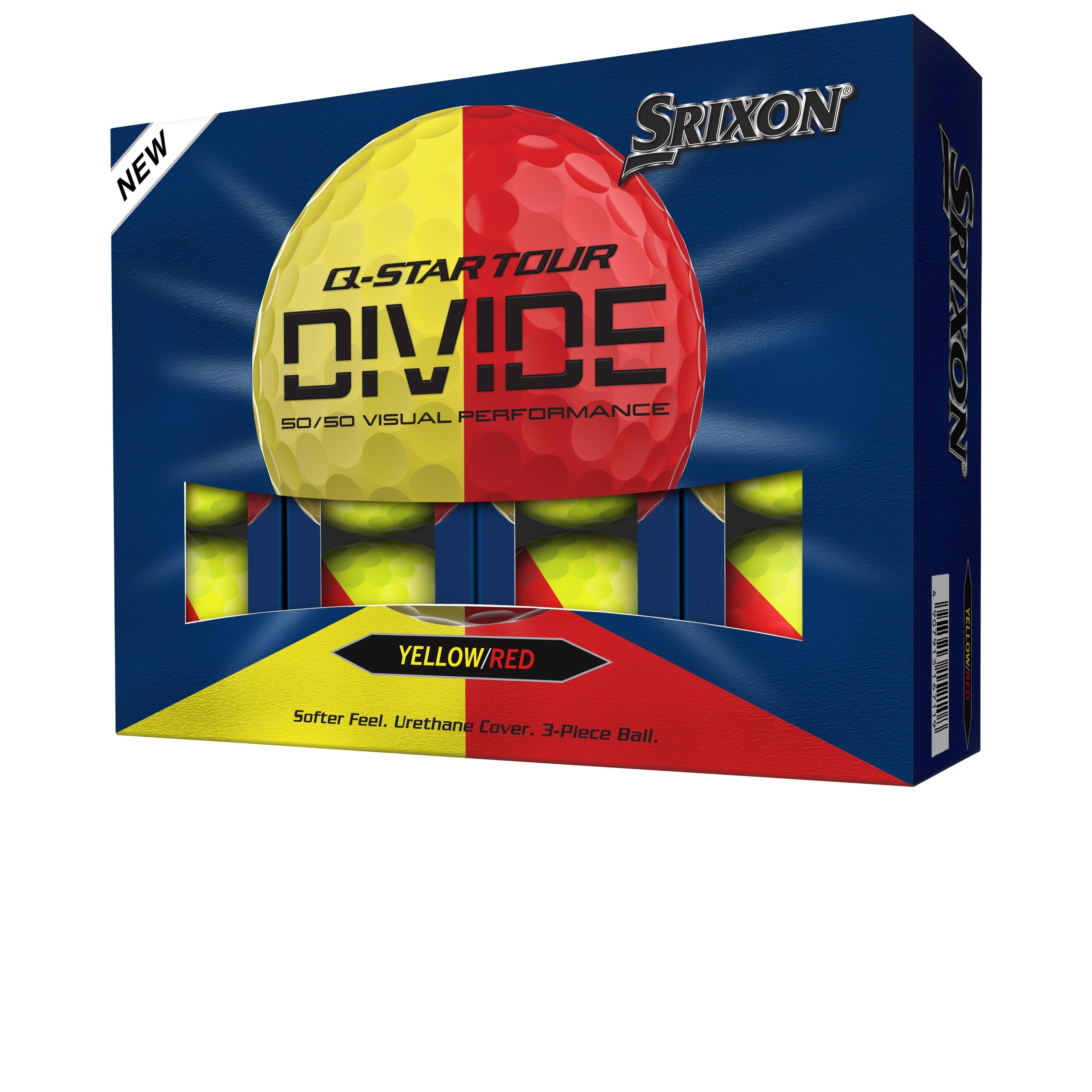 Srixon Q-Star Tour Divide Golf Balls - Canadian Pro Shop Online