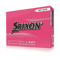 Srixon Soft Feel Lady 8 Golf Balls - 1 Dozen