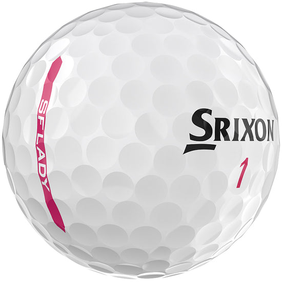Srixon Soft Feel Lady 8 Golf Balls - 1 Dozen