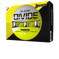 Srixon Z-Star 9 Divide - White/Tour Yellow