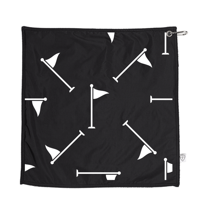 Storm Towel 2.0 Flags - Golf Towel and Rain Hood