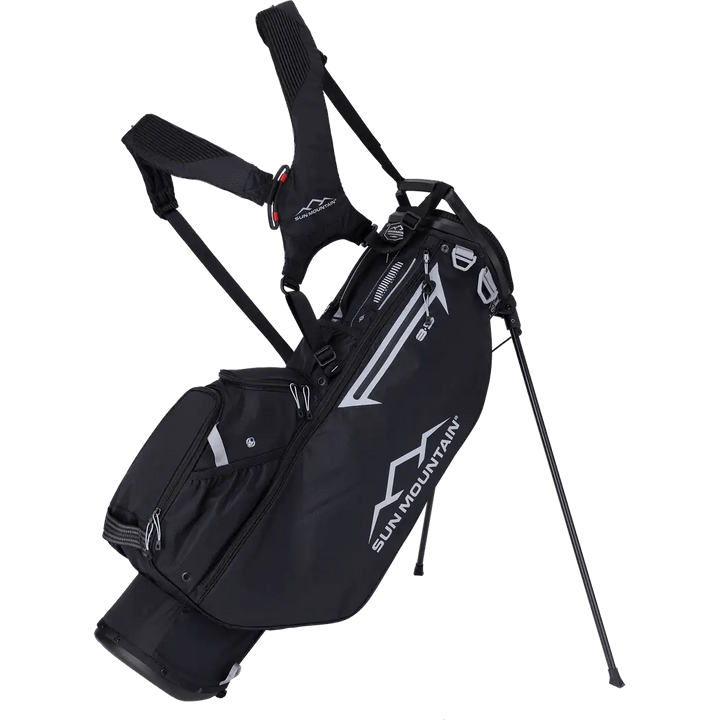 Sun Mountain 5-Way Cart Bag - popular Blue And Black 14 Slots