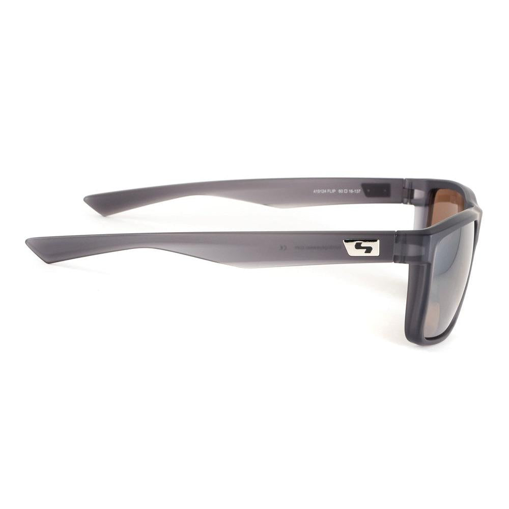 Sundog FLIP Crystal Grey/Brown-White Mirror Lens Sunglasses