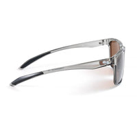 Sundog Frankie Matte Dark Crystal Grey/Brown Light Silver Mirror Lens Sunglasses