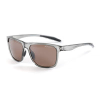 Sundog Frankie Matte Dark Crystal Grey/Brown Light Silver Mirror Lens Sunglasses