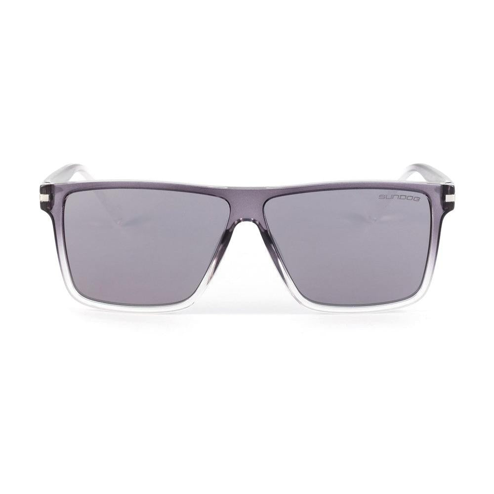 Sundog GvR60 Crystal Grey-Clear Fade/Grey Lt. Silver Mirror Lens Sunglasses