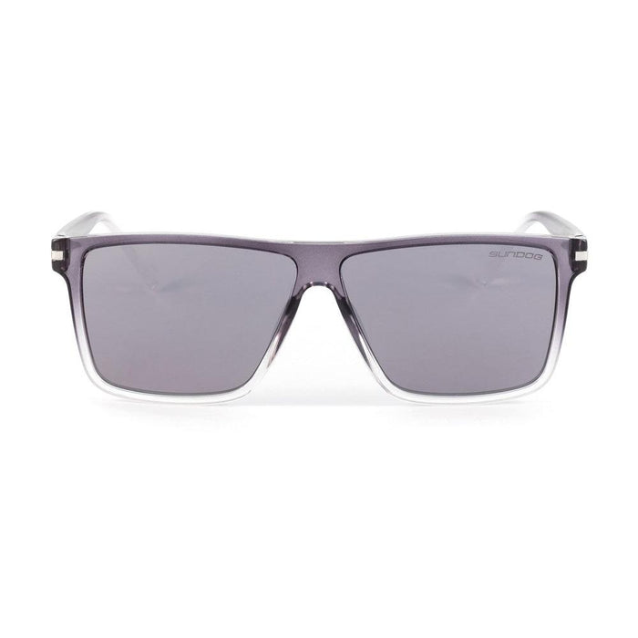 Sundog GvR60 Crystal Grey-Clear Fade/Grey Lt. Silver Mirror Lens Sunglasses