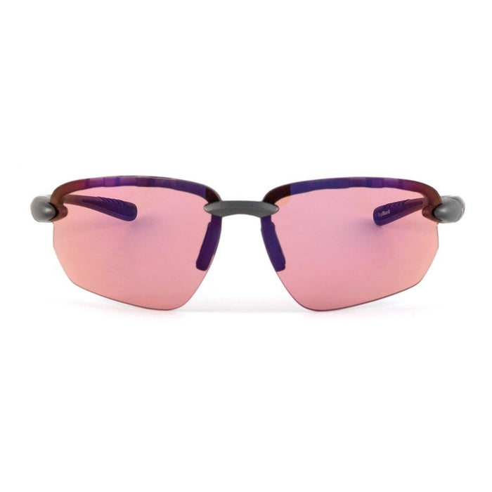 Sundog Laser EXT TrueBlue Dark Matte Grey/Aurora-Lt. Blue Mirror Lens Sunglasses