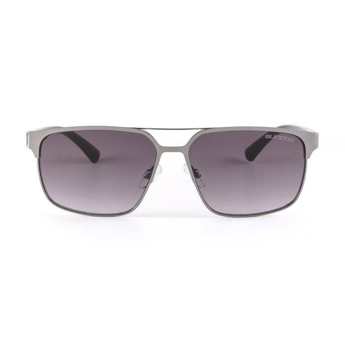 Sundog Money Gunmetal and Black/Gradient Grey Flash Mirror Lens Sunglasses