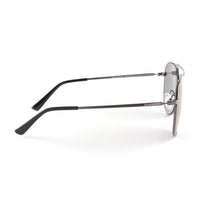 Sundog Money Polarized Dark Shiny Gunmetal/Grey Blue Mirror Polarized Lens Sunglasses