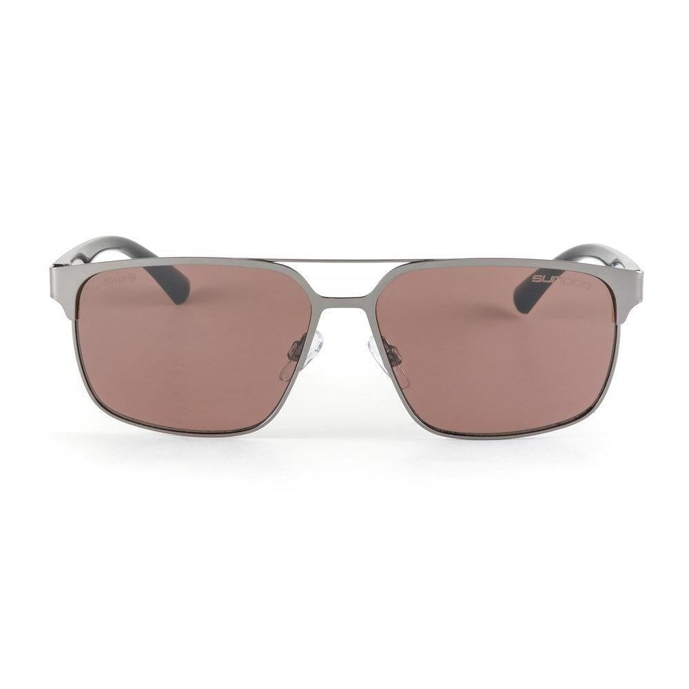 Sundog Payday Gunmetal and Black/Gradient Grey Flash Mirror True Blue Sunglasses