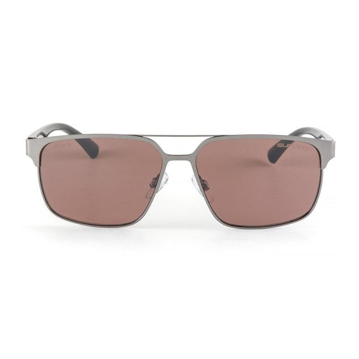 Sundog Payday Gunmetal and Black/Gradient Grey Flash Mirror True Blue Sunglasses